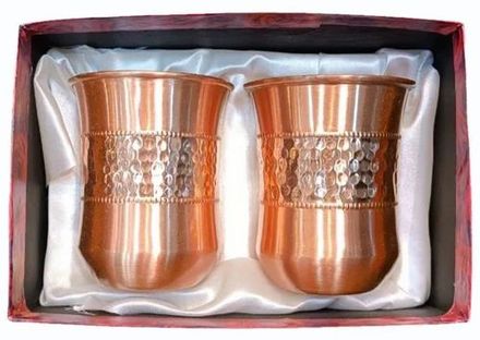Copper Glass set of 2.