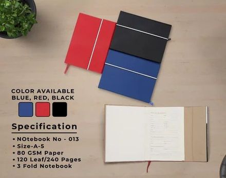 Executive 3 Fold Notebook