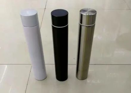 Single Wall Slim Stainless Steel Water Bottle
