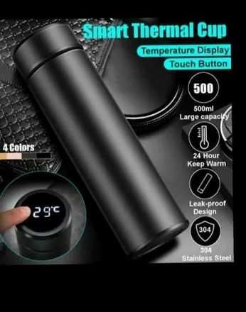 Temperature Display Water Bottle